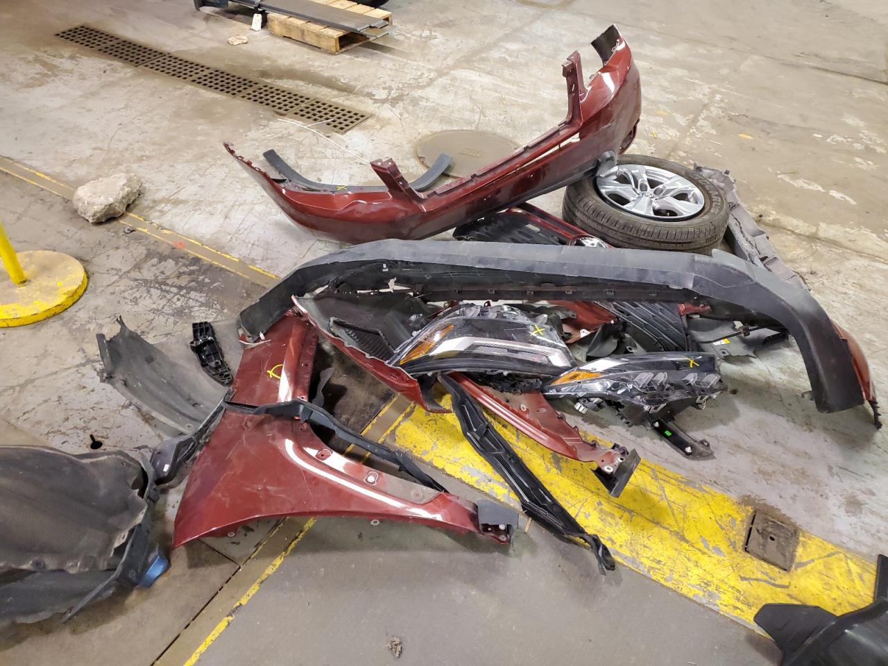 2022 TOYOTA RAV4 XLE VIN:2T3P1RFVXNW311781