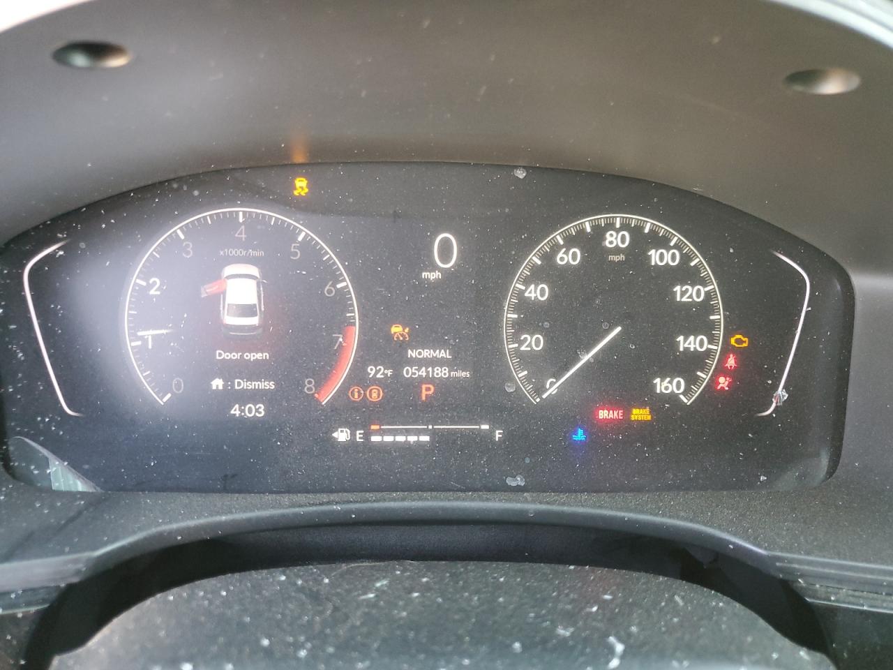 2022 HONDA CIVIC SPORT VIN:2HGFE2F52NH521994