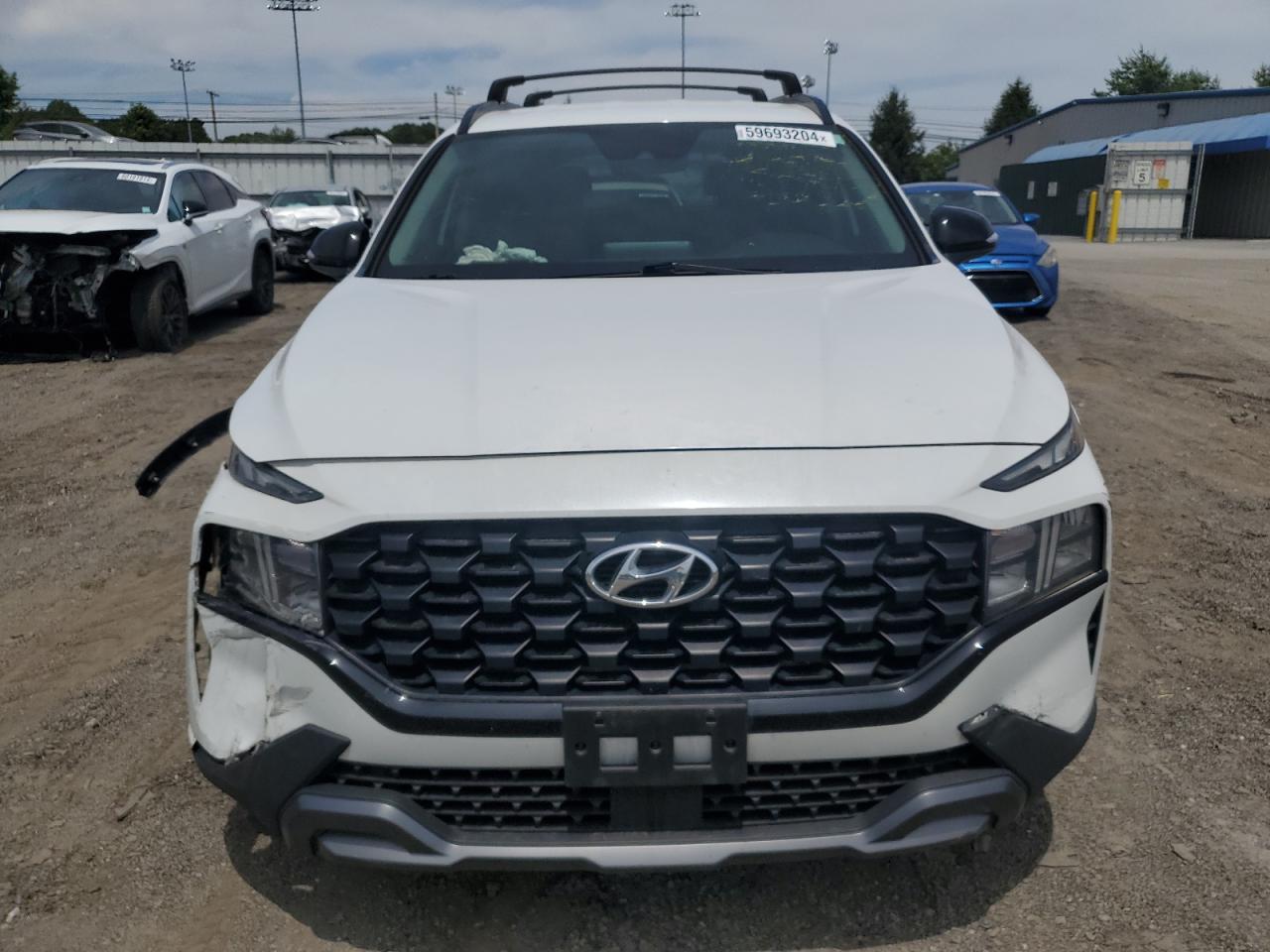 2022 HYUNDAI SANTA FE SEL VIN:5NMS6DAJ0NH434111