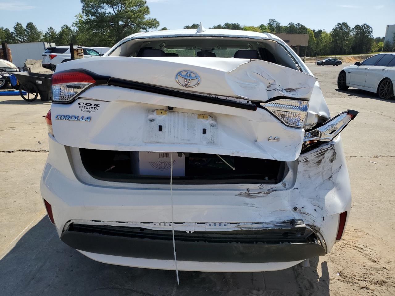 2022 TOYOTA COROLLA LE VIN:5YFEPMAE2NP370527