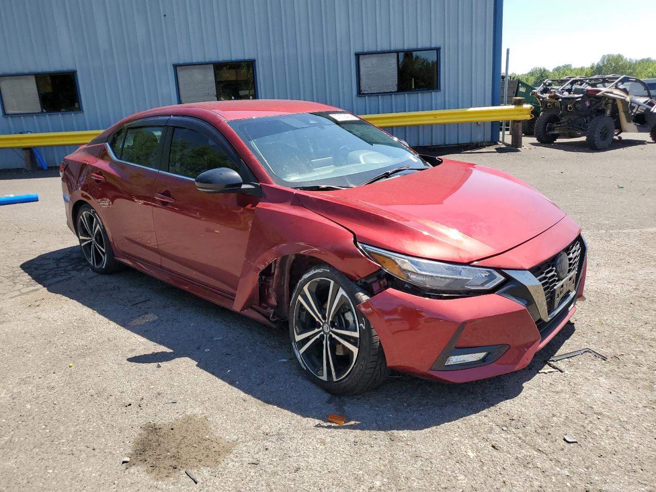 2022 NISSAN SENTRA SR VIN:3N1AB8DV2NY217097