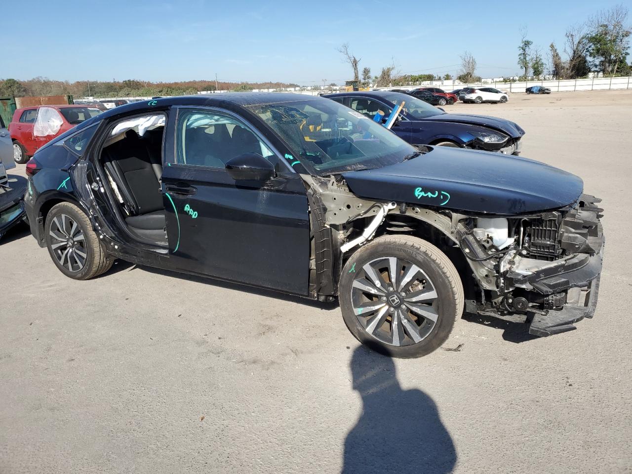 2024 HONDA CIVIC EXL VIN:19XFL1H74RE001164