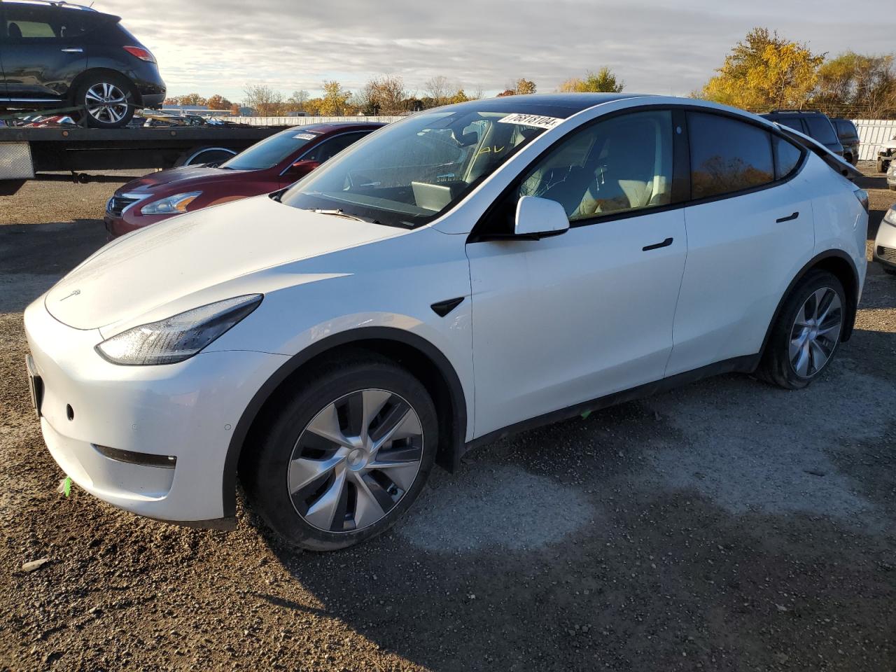 2022 TESLA MODEL Y  VIN:7SAYGDEE9NF430275