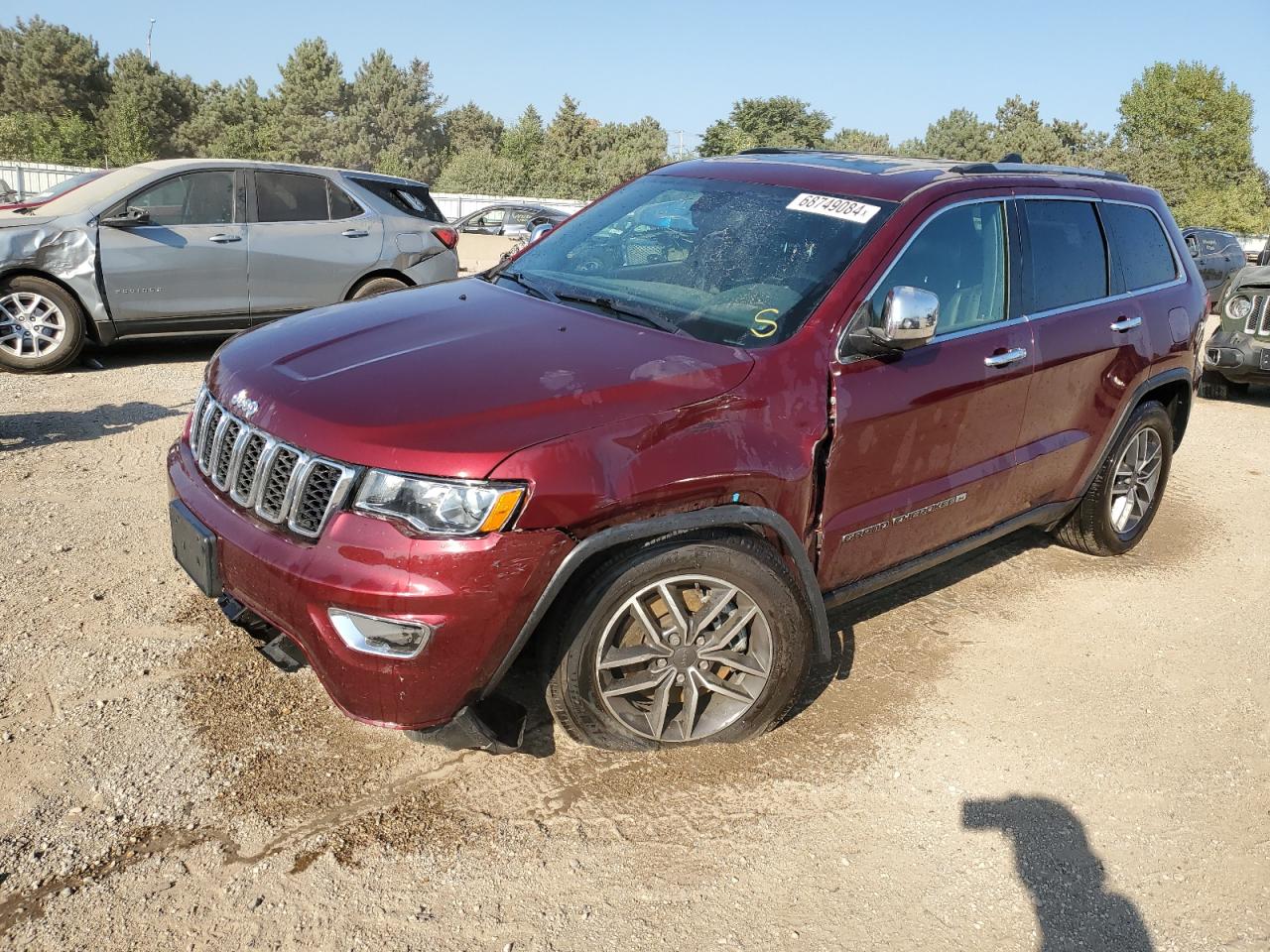 2022 JEEP GRAND CHEROKEE LIMITED VIN:1C4RJFBG1NC167331