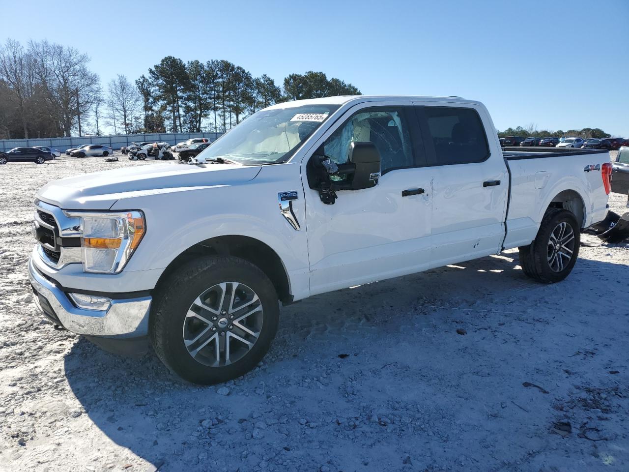 2022 FORD F150 SUPERCREW VIN:1FTFW1E83NKD46195