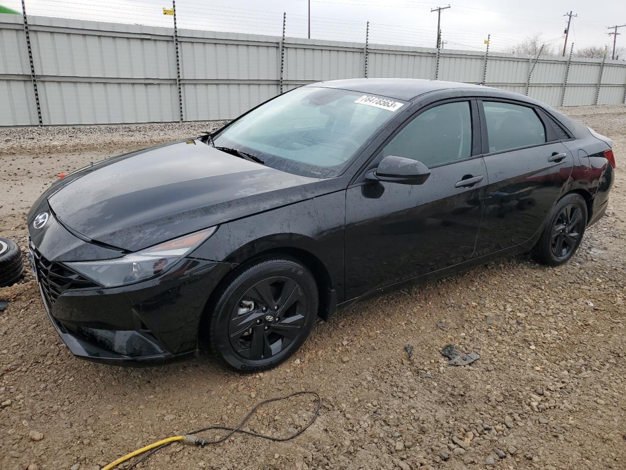 2022 HYUNDAI ELANTRA BLUE VIN:KMHLM4AJ5NU027657