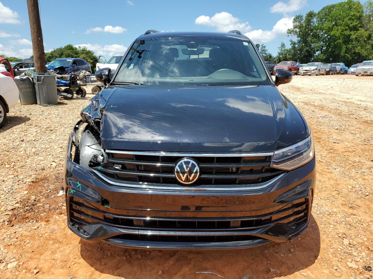 2022 VOLKSWAGEN TIGUAN SE R-LINE BLACK VIN:3VV8B7AX9NM119284