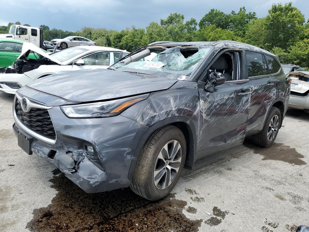 2024 TOYOTA HIGHLANDER LE VIN:5TDKDRBH1RS548281