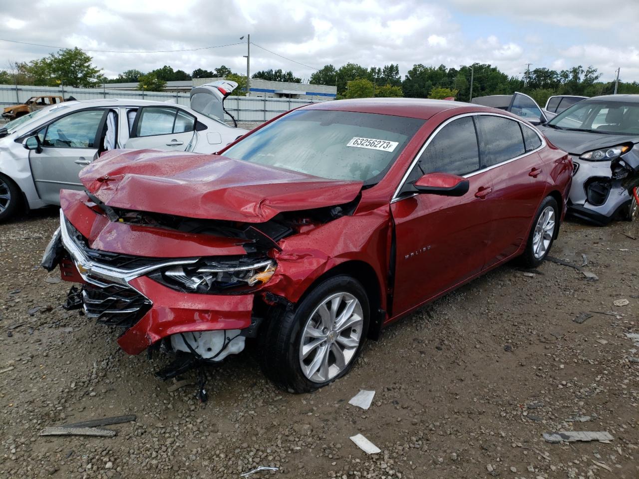 2022 CHEVROLET MALIBU LT VIN:1G1ZD5ST2NF120332