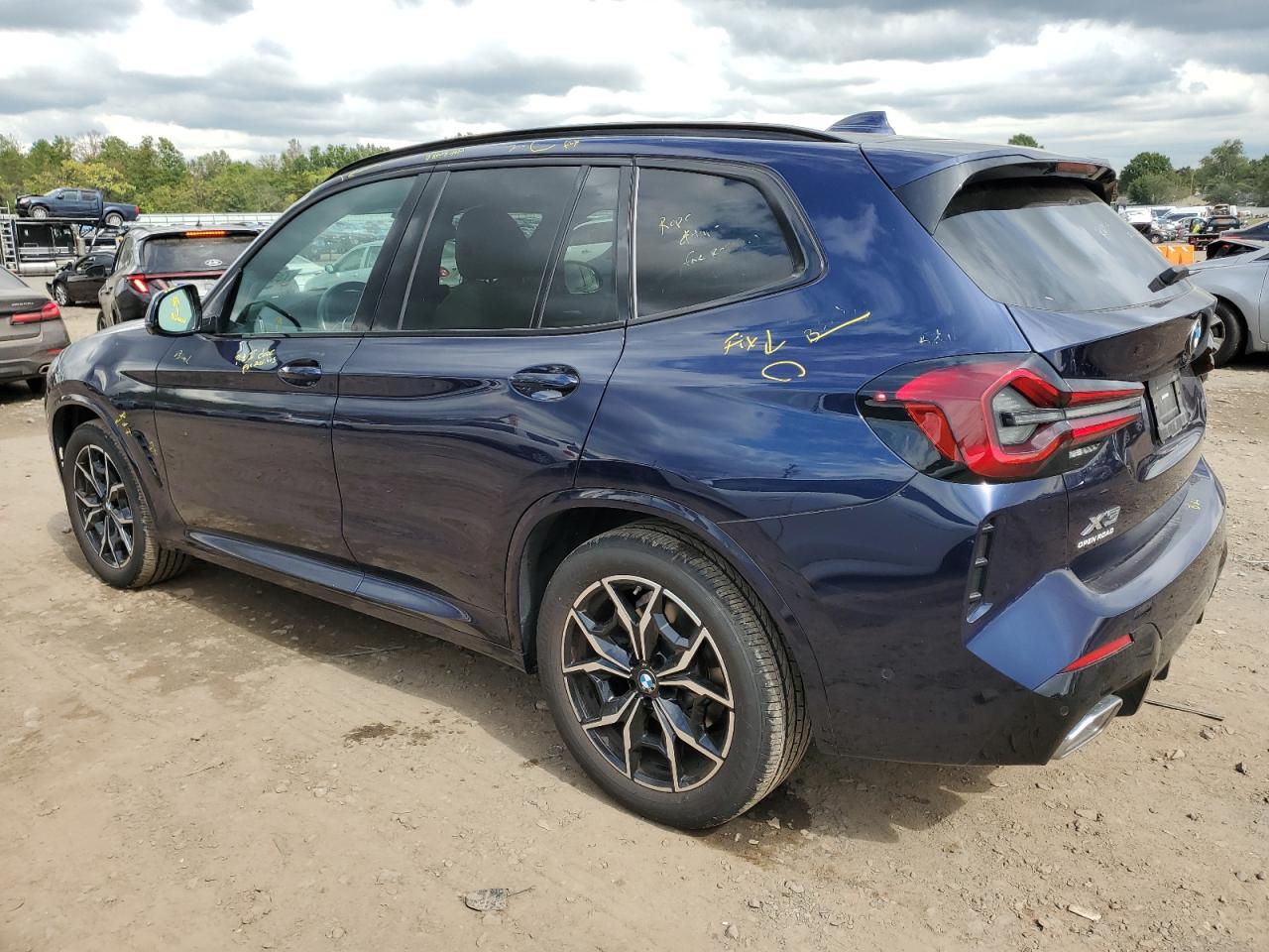 2023 BMW X3 XDRIVE30I VIN:5UX53DP04P9R49422