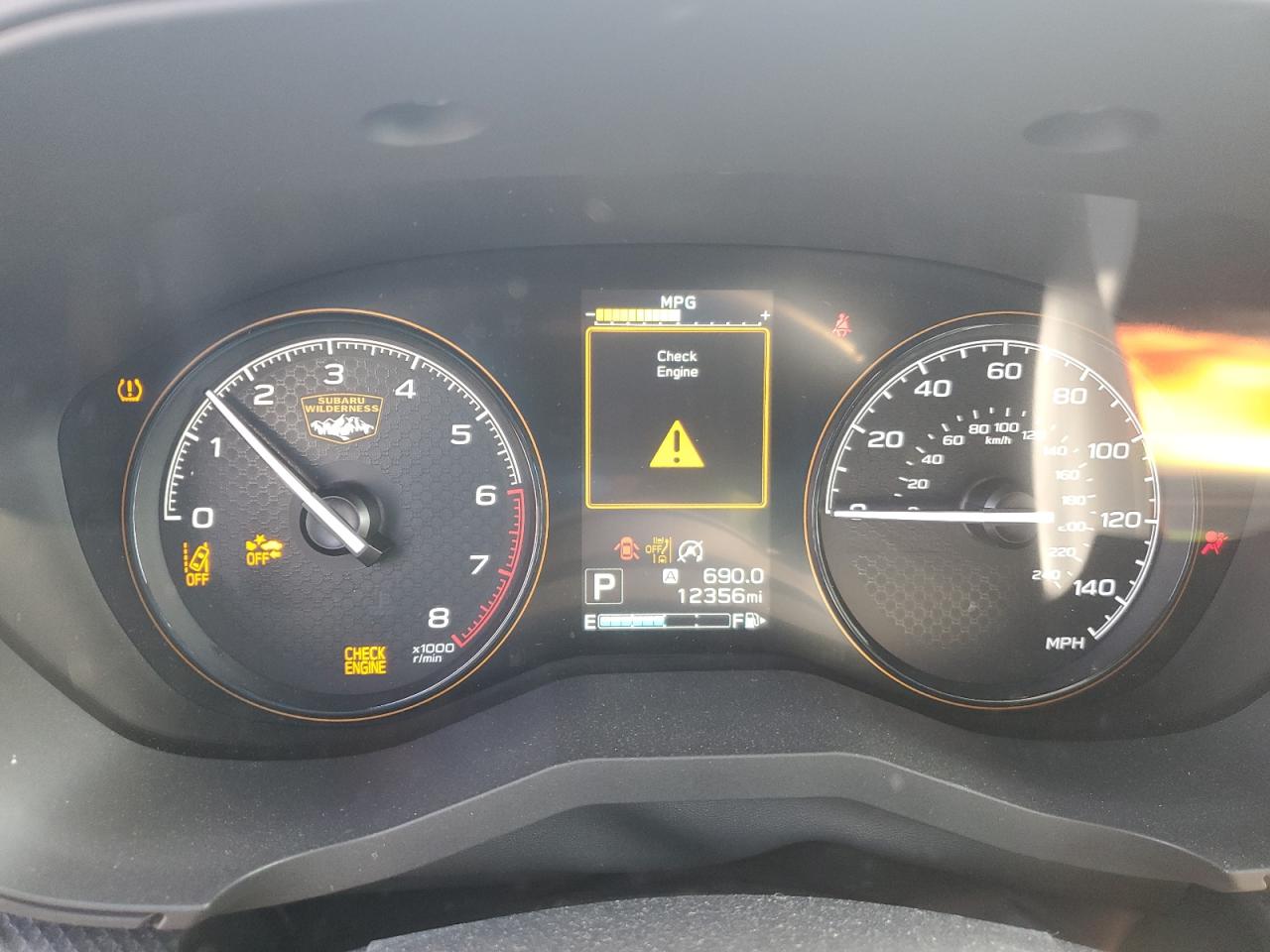 2023 SUBARU FORESTER WILDERNESS VIN:JF2SKAMC2PH471481