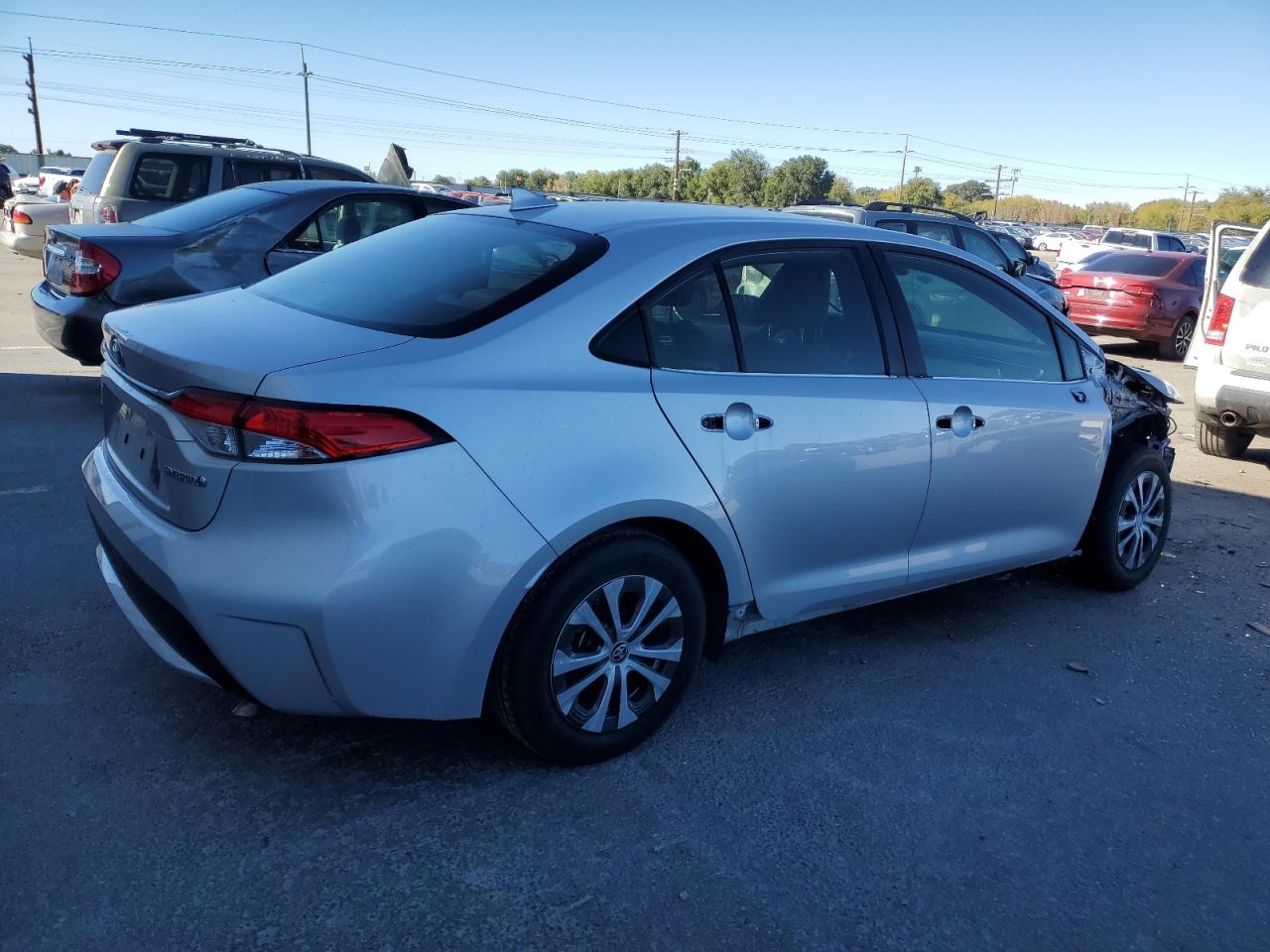 2022 TOYOTA COROLLA LE VIN:JTDEAMDE1NJ040072