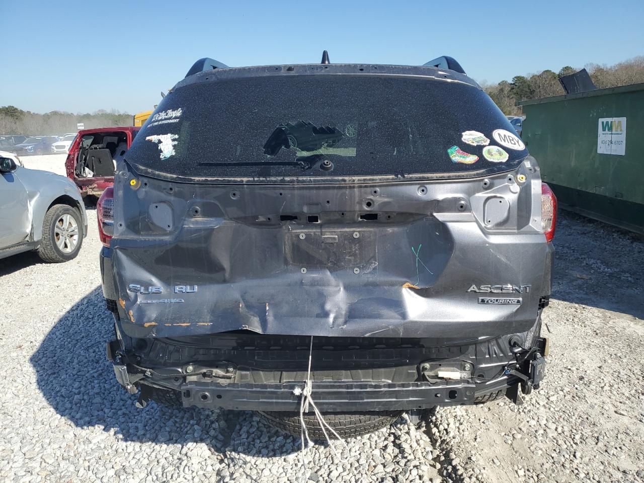 2022 SUBARU ASCENT TOURING VIN:4S4WMARD6N3449145