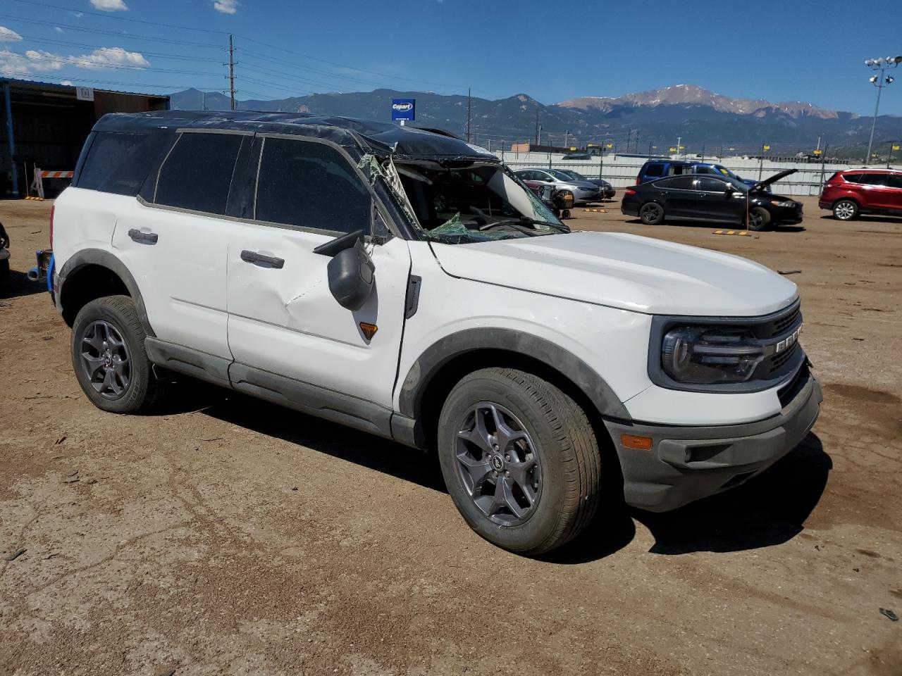 2022 FORD BRONCO SPORT BADLANDS VIN:3FMCR9D93NRD66635