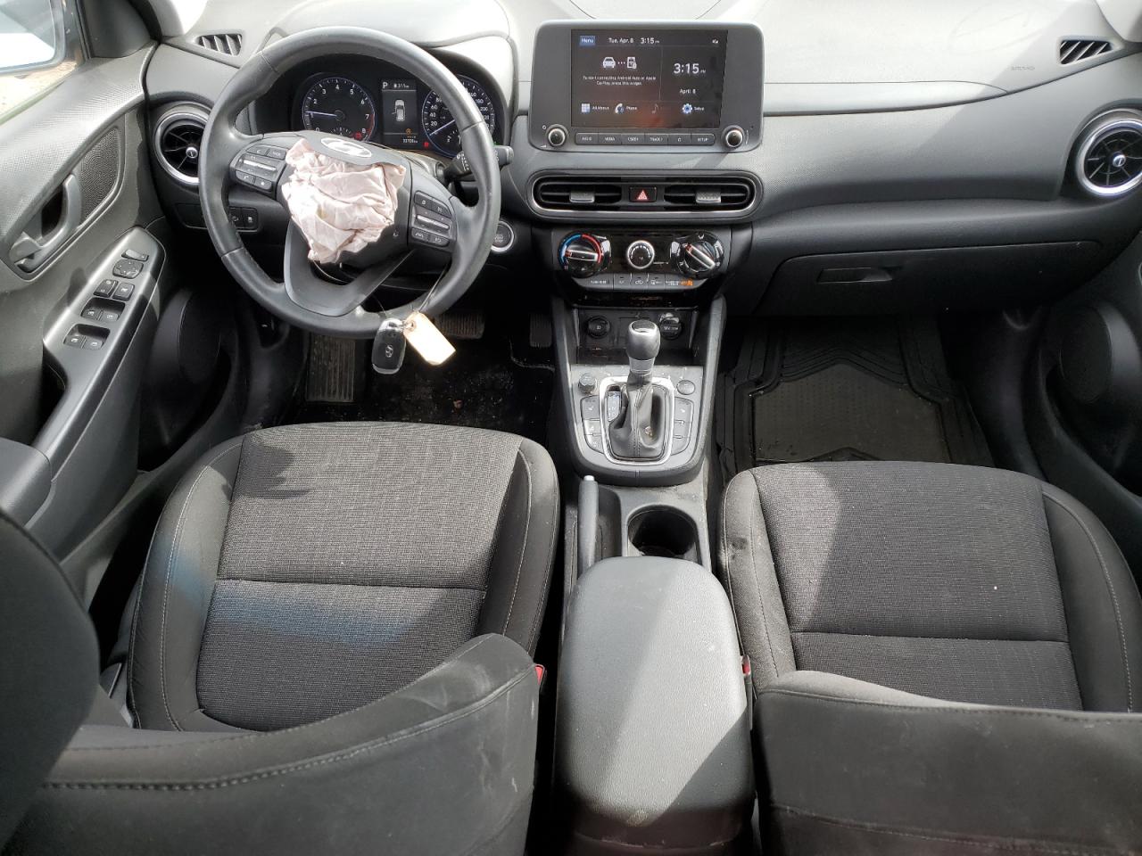 2022 HYUNDAI KONA SEL VIN:KM8K2CAB2NU863916