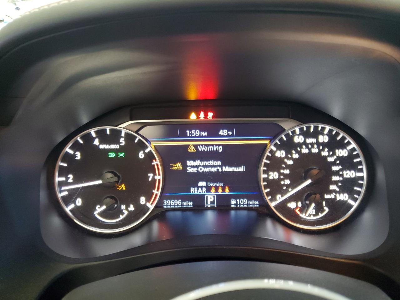 2023 NISSAN ALTIMA SR VIN:1N4BL4CW5PN327259