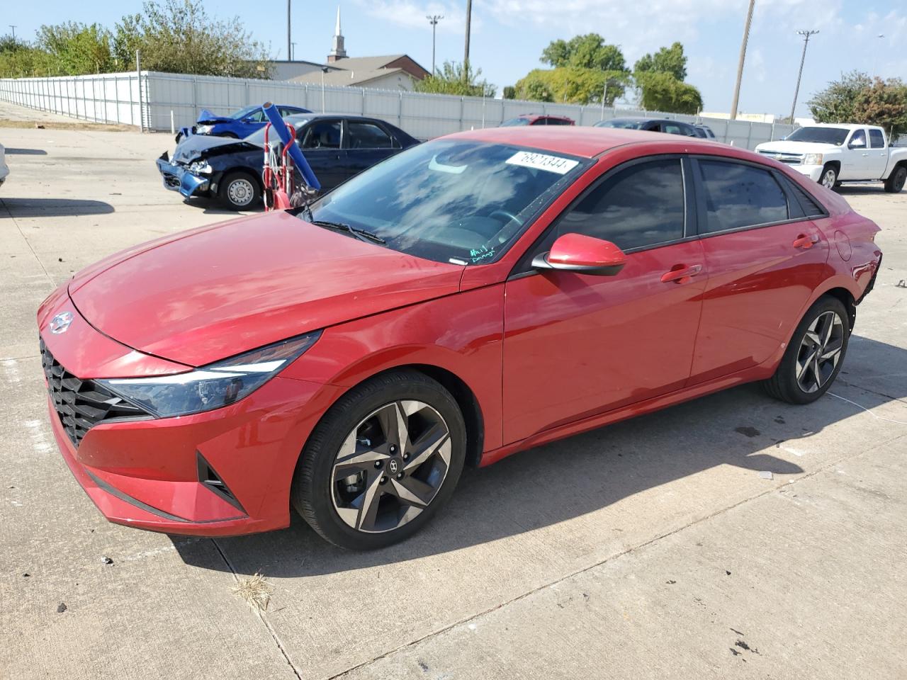 2023 HYUNDAI ELANTRA SEL VIN:5NPLS4AG9PH107751