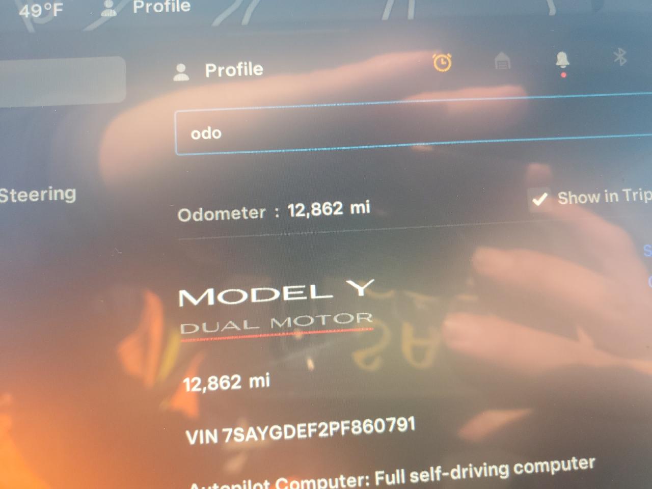 2023 TESLA MODEL Y  VIN:7SAYGDEF2PF860791