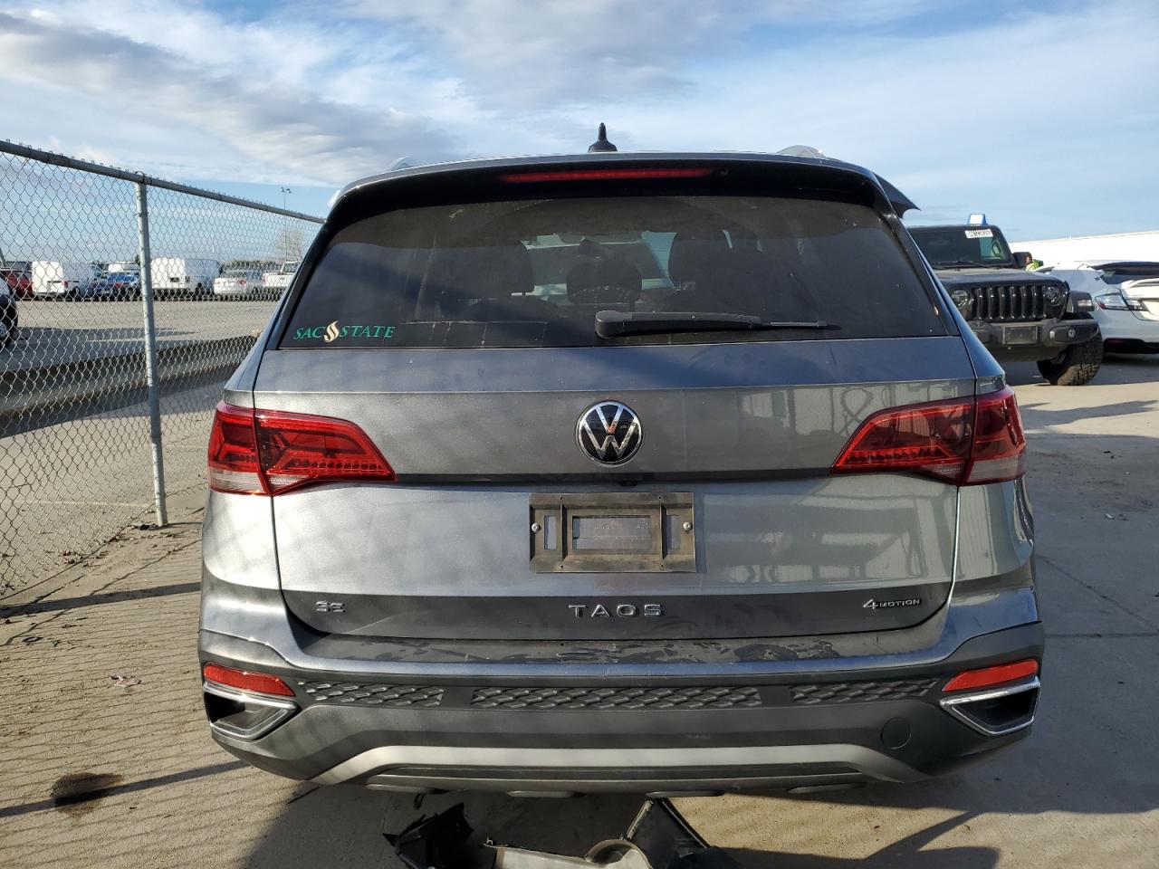 2022 VOLKSWAGEN TAOS SE IQ DRIVE VIN:3VVLX7B22NM013158