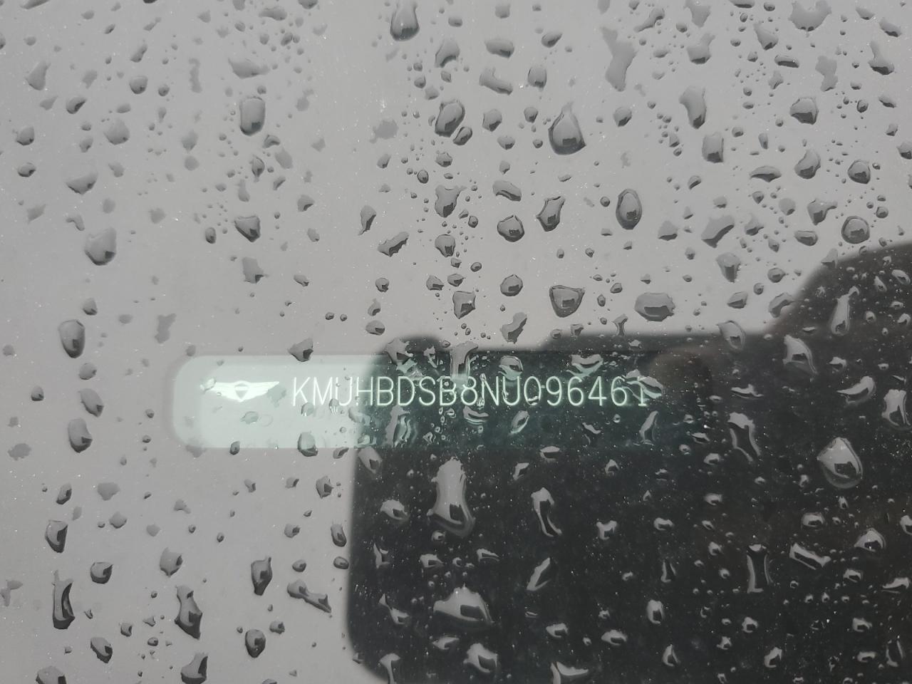 2022 GENESIS GV80 BASE VIN:KMUHBDSB8NU096461