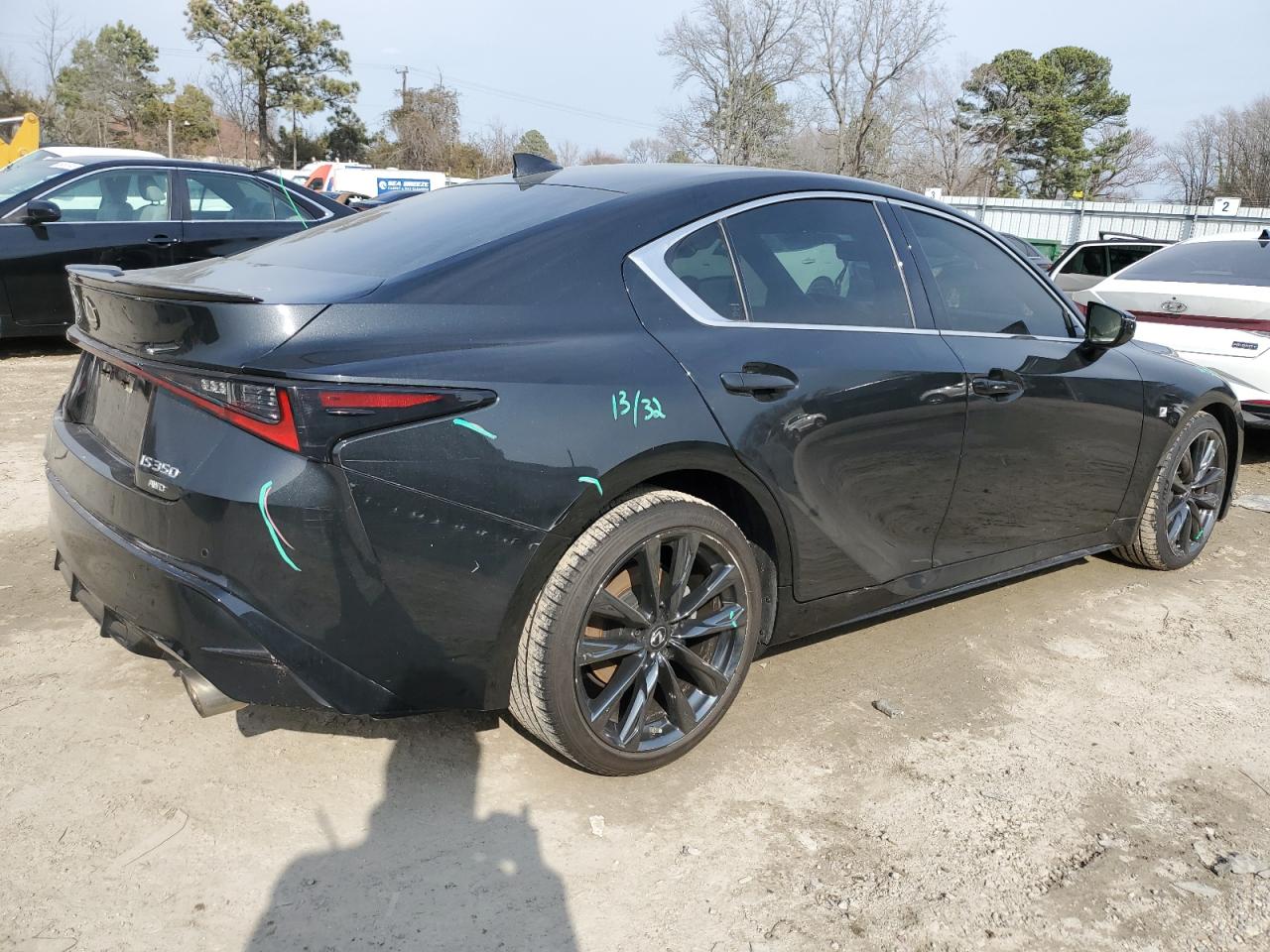 2022 LEXUS IS 350 F SPORT VIN:JTHGZ1E21N5026894