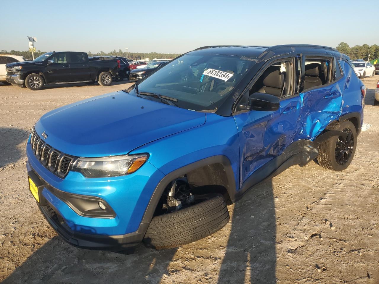 2024 JEEP COMPASS LATITUDE VIN:3C4NJDBN4RT133797