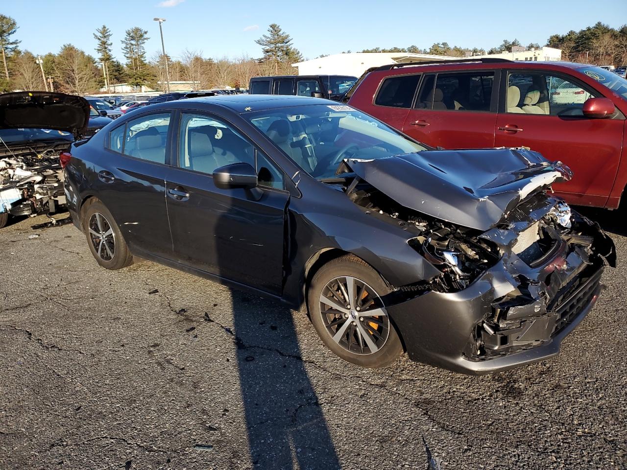 2022 SUBARU IMPREZA PREMIUM VIN:4S3GKAD69N3606593