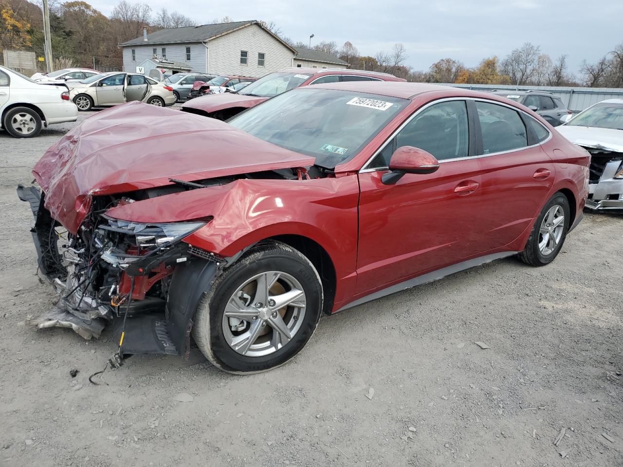 2023 HYUNDAI SONATA SE VIN:KMHL24JA9PA313327