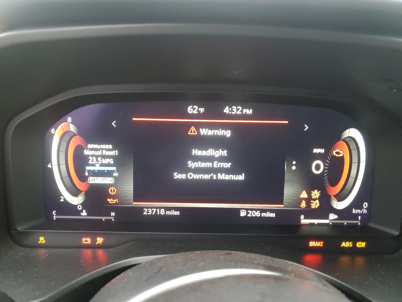 2023 NISSAN ROGUE PLATINUM VIN:JN8BT3DC2PW106502