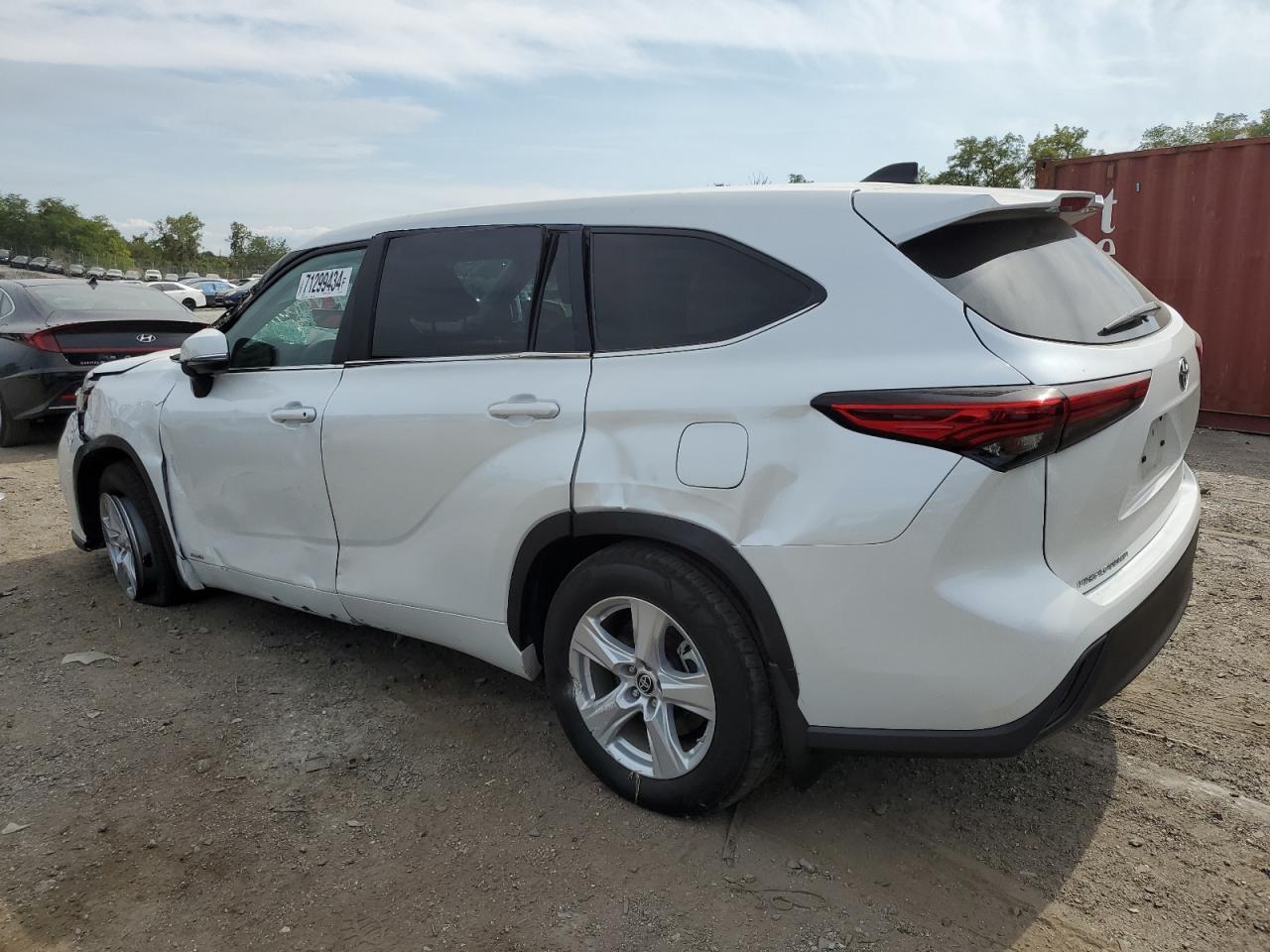 2023 TOYOTA HIGHLANDER HYBRID LE VIN:5TDBBRCH9PS564424