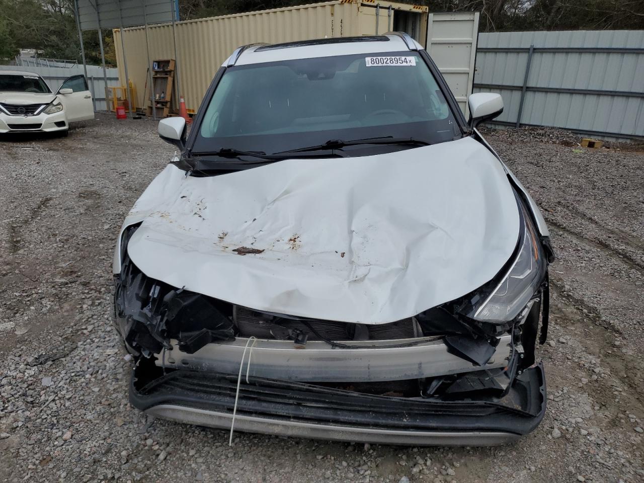 2022 TOYOTA HIGHLANDER PLATINUM VIN:5TDFZRAH2NS111985