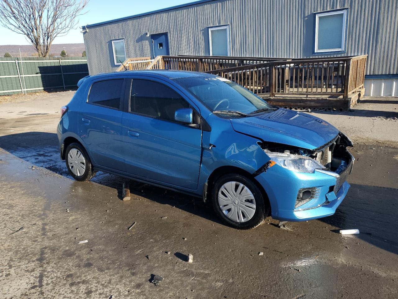 2022 MITSUBISHI MIRAGE ES VIN:ML32AUHJ1NH007156