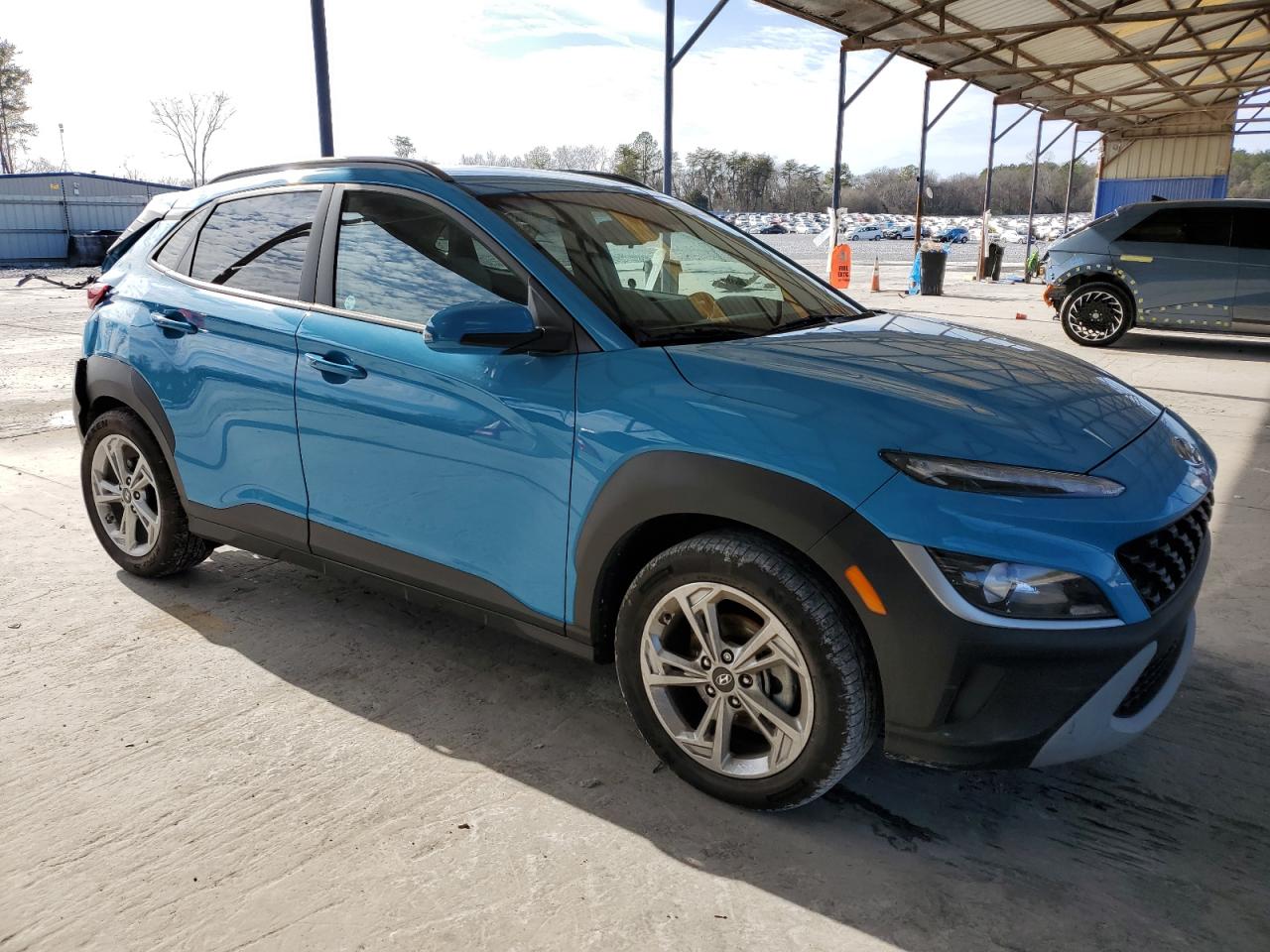2022 HYUNDAI KONA SEL VIN:KM8K62AB1NU788527