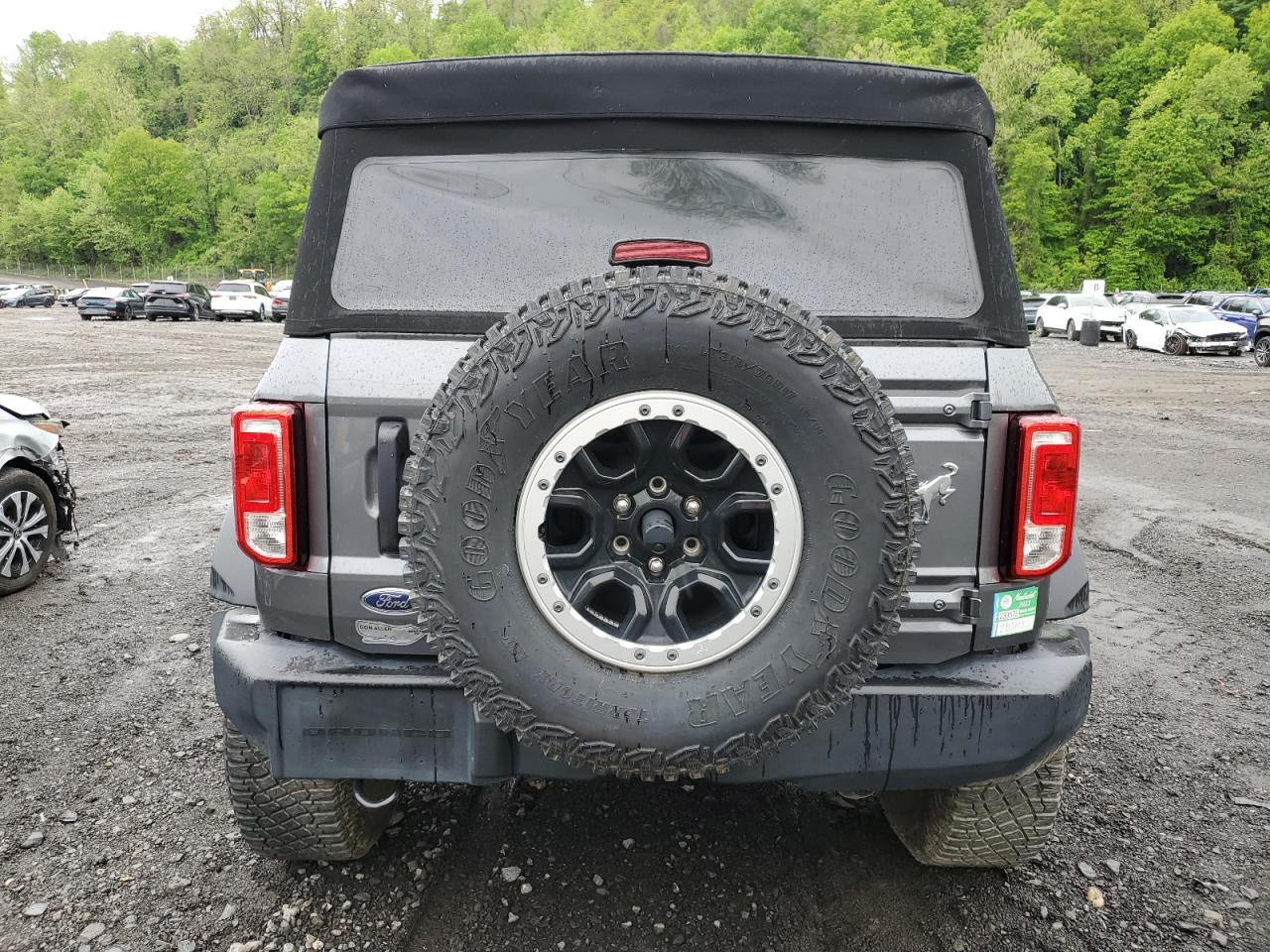 2022 FORD BRONCO BASE VIN:1FMDE5DH9NLA74809
