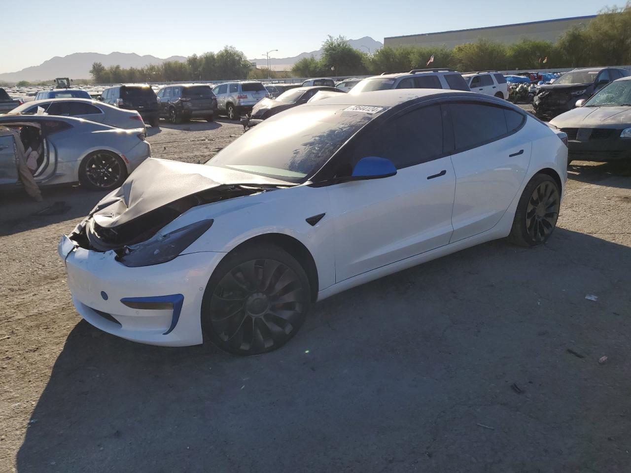 2022 TESLA MODEL 3  VIN:5YJ3E1ECXNF125846
