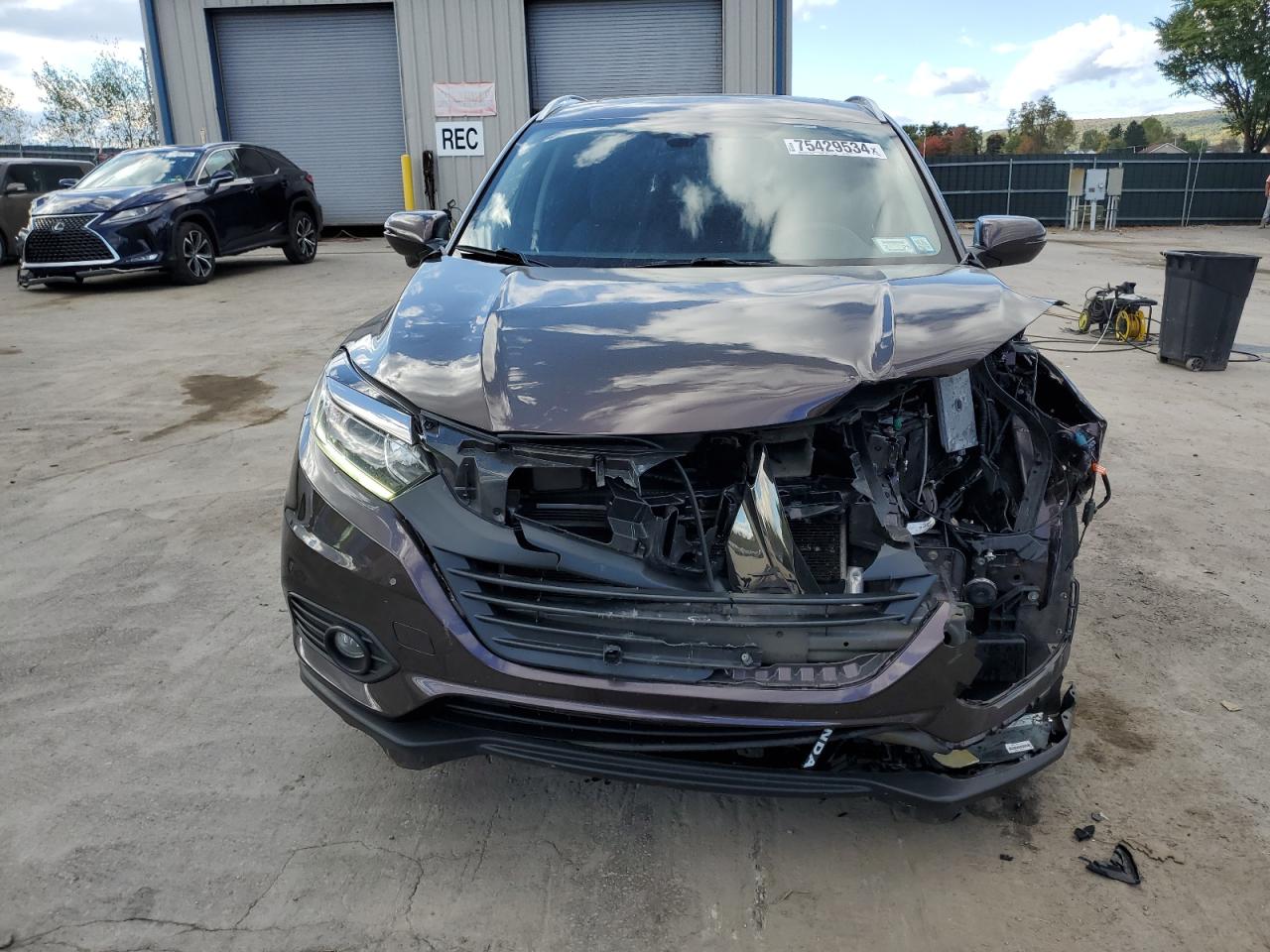 2022 HONDA HR-V EX VIN:3CZRU6H55NM720004