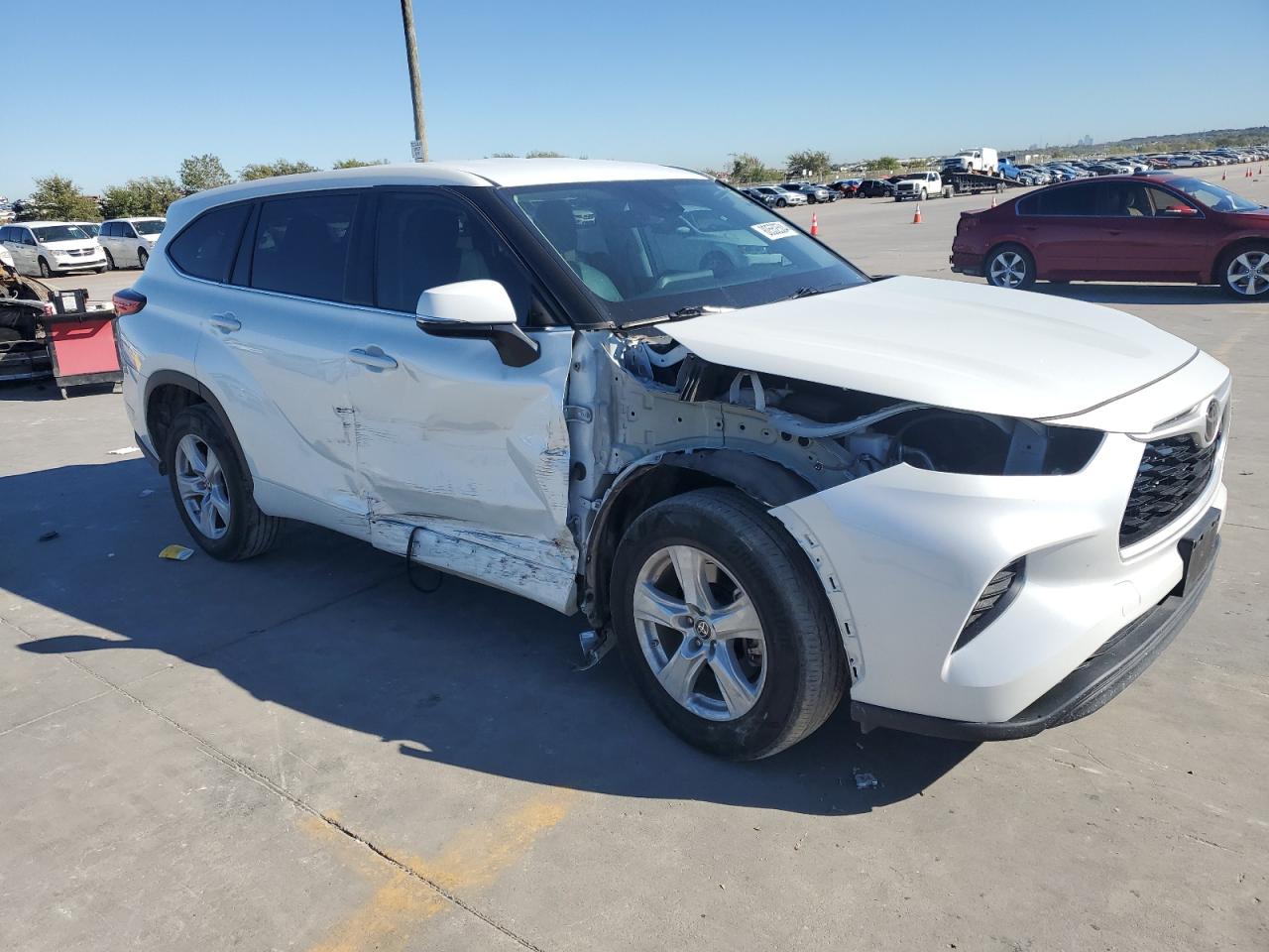 2022 TOYOTA HIGHLANDER L VIN:5TDCZRAH2NS117305