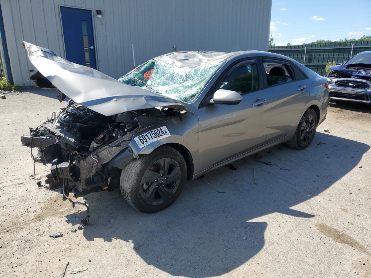 2022 HYUNDAI ELANTRA SEL VIN:KMHLS4AG0NU370337