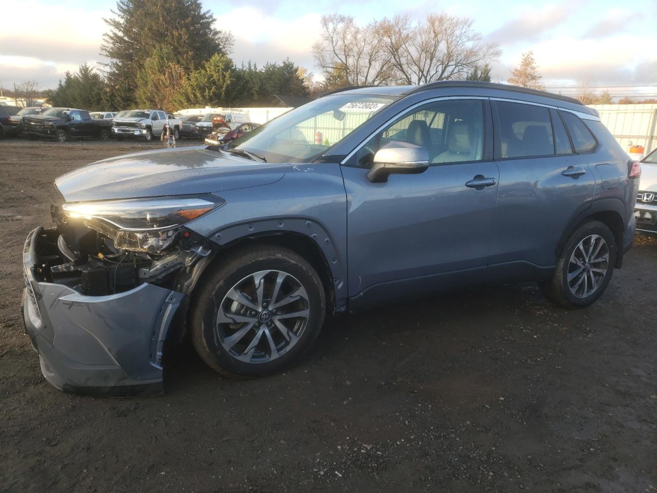 2022 TOYOTA COROLLA CROSS XLE VIN:7MUDAABG3NV040209