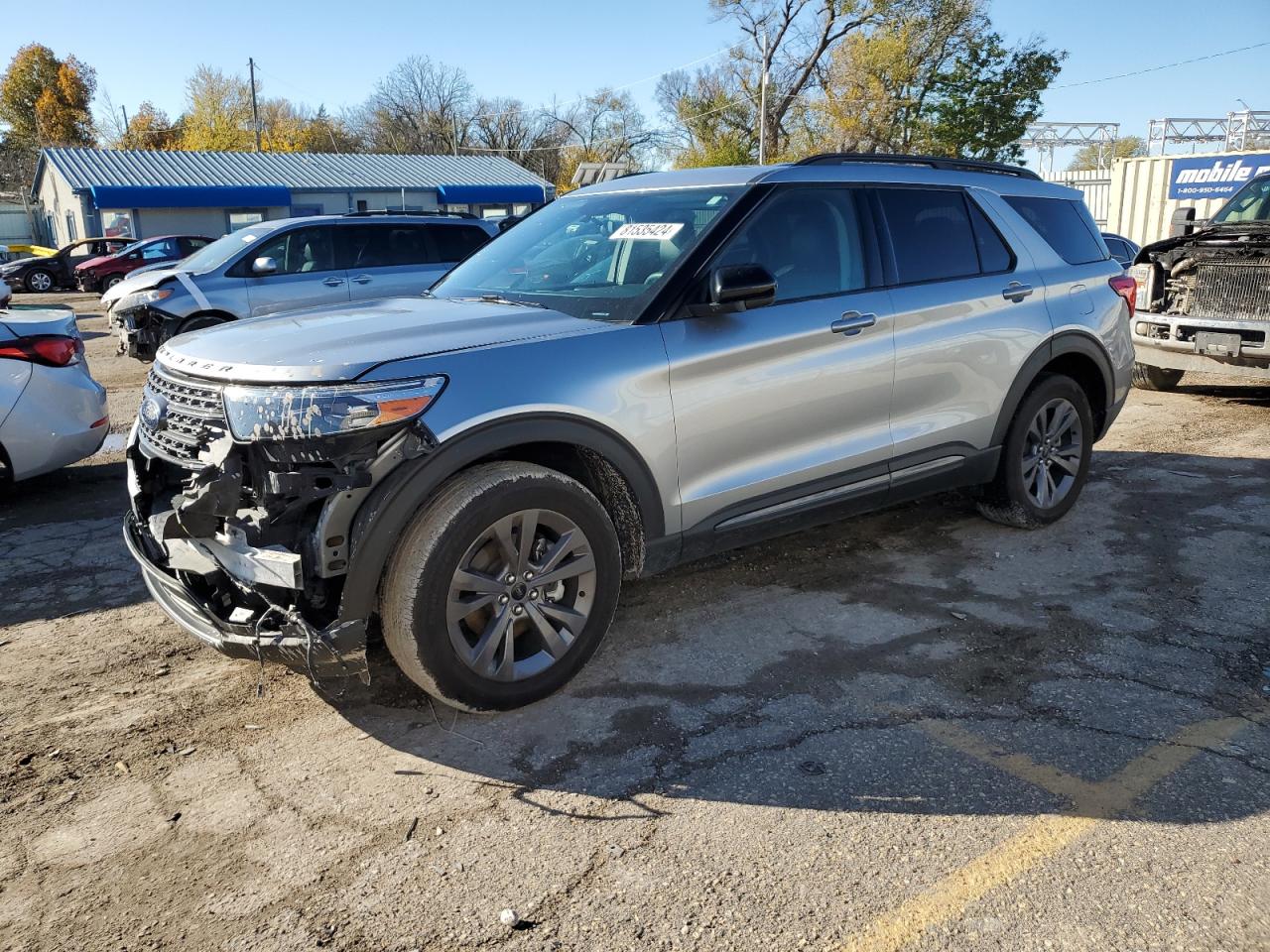 2022 FORD EXPLORER XLT VIN:1FMSK8DH7NGA54469