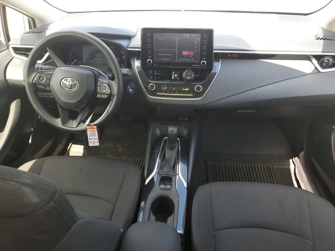 2022 TOYOTA COROLLA LE VIN:JTDEAMDE6NJ057692