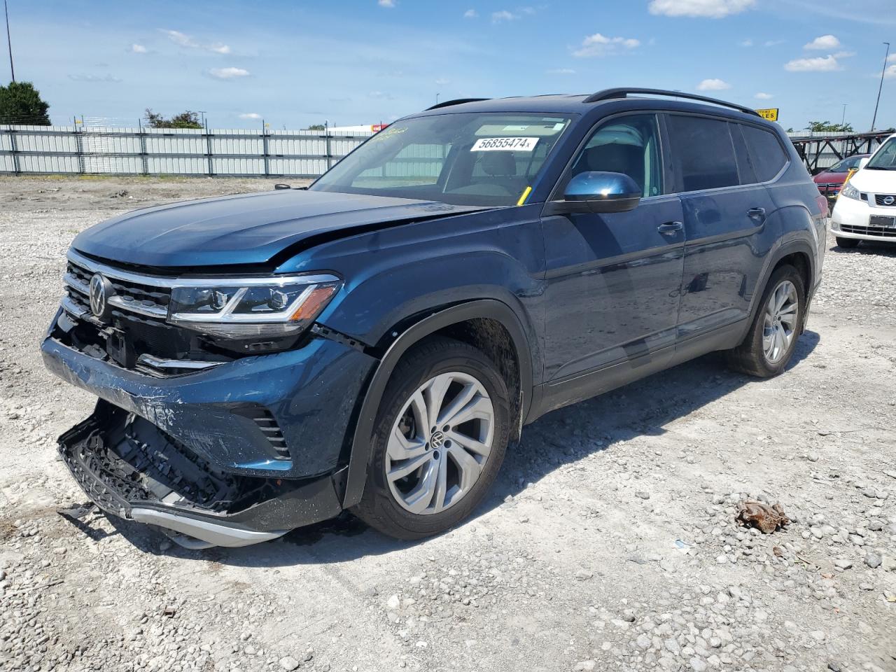 2023 VOLKSWAGEN ATLAS SE VIN:1V2HR2CAXPC542691