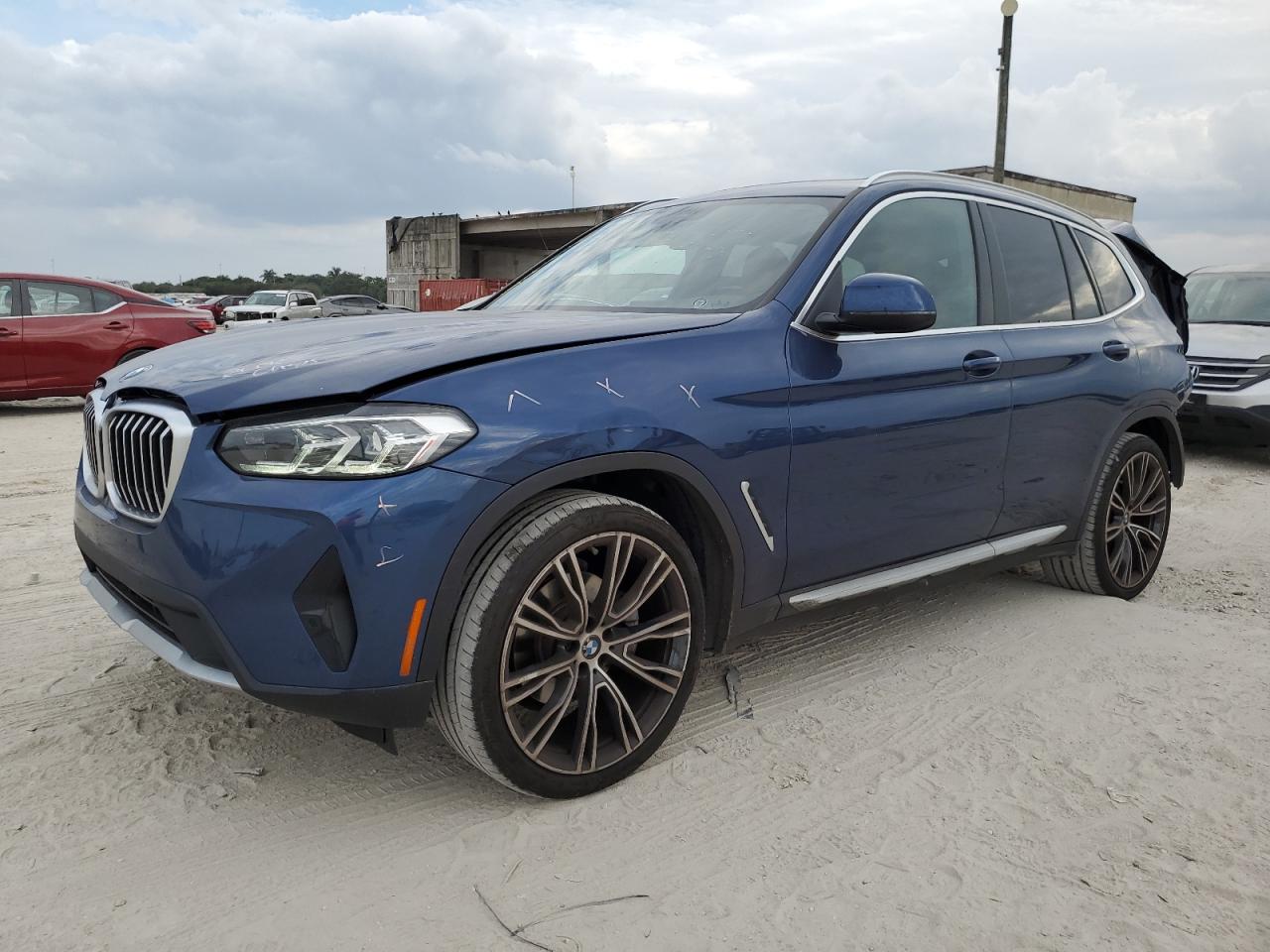 2022 BMW X3 SDRIVE30I VIN:5UX43DP0XN9M09873