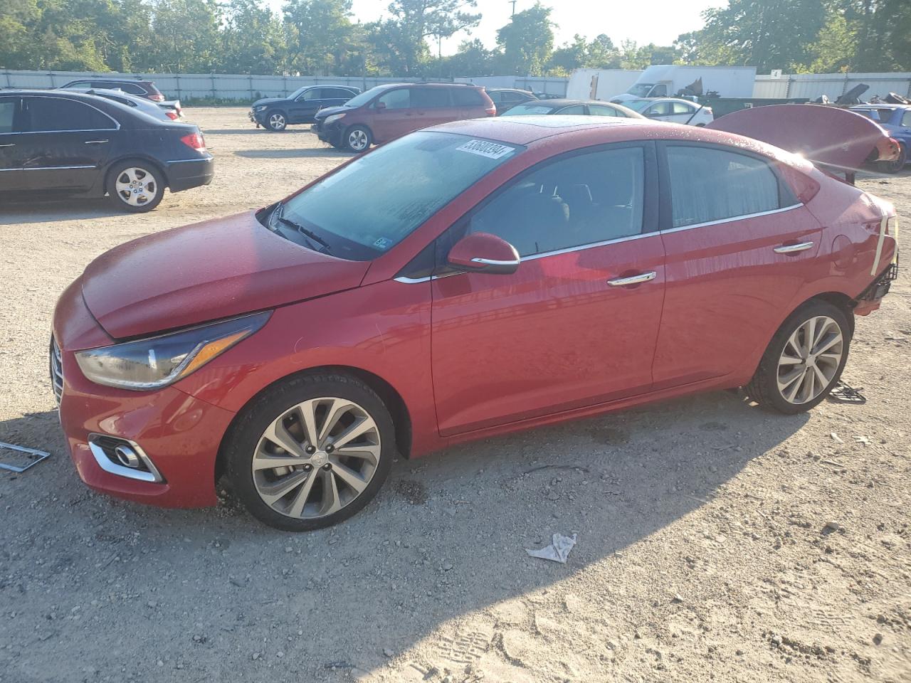 2022 HYUNDAI ACCENT LIMITED VIN:3KPC34A68NE177621