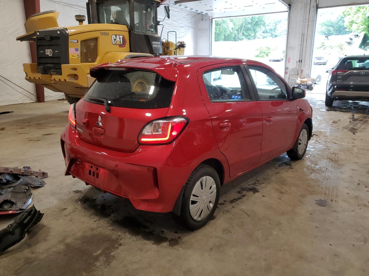 2022 MITSUBISHI MIRAGE ES VIN:ML32AUHJ9NH000987