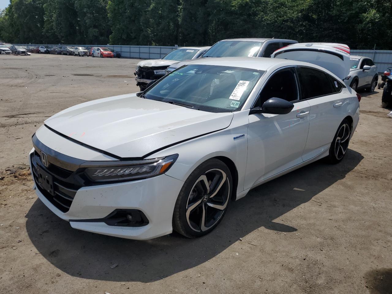 2022 HONDA ACCORD HYBRID SPORT VIN:1HGCV3F29NA038158