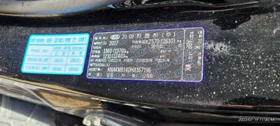 2017 Kia Mohave KNAKM814DHA167196 VIN:KNAKM814DHA167196