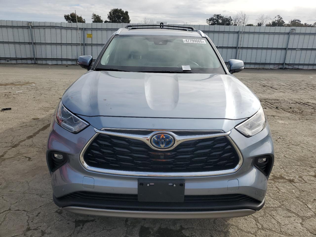 2022 TOYOTA HIGHLANDER HYBRID PLATINUM VIN:5TDEBRCH4NS092367