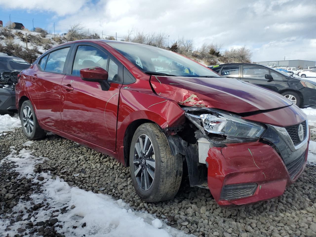 2022 NISSAN VERSA SV VIN:3N1CN8EV7NL839125