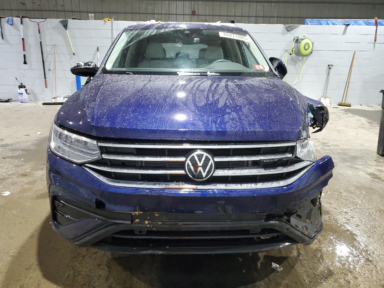 2022 VOLKSWAGEN TIGUAN SE VIN:3VV2B7AXXNM161114